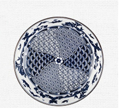 Blue And White Porcelain Japanese Dinner Plates