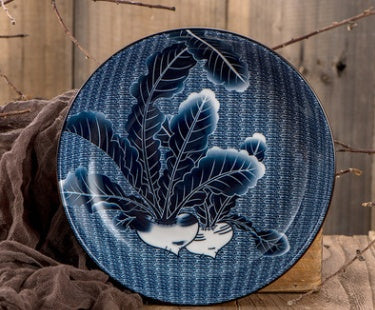 Blue And White Porcelain Japanese Dinner Plates