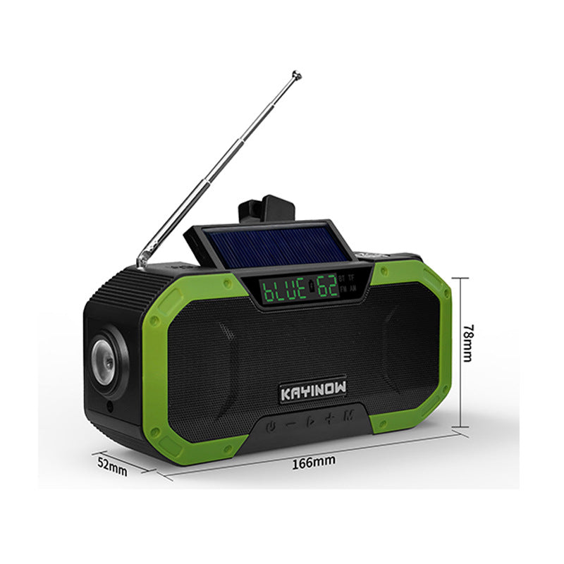 Solar-powered hand radio - My Home Decor
