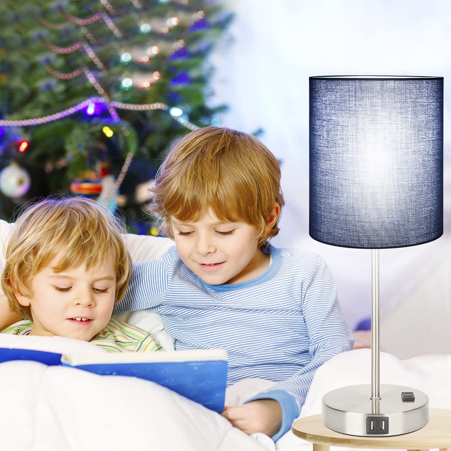 Table Lamp With USB - My Home Decor
