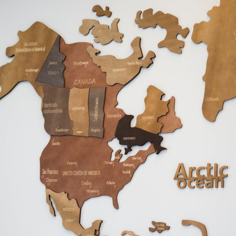 3D World Map - My Home Decor